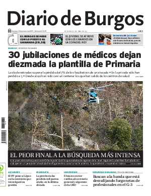 Portada Diario de Burgos