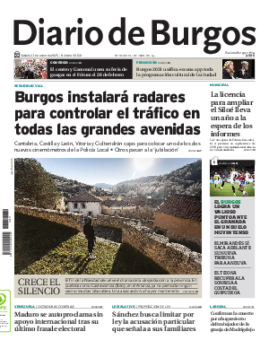 Portada Diario de Burgos