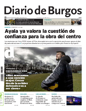 Portada Diario de Burgos