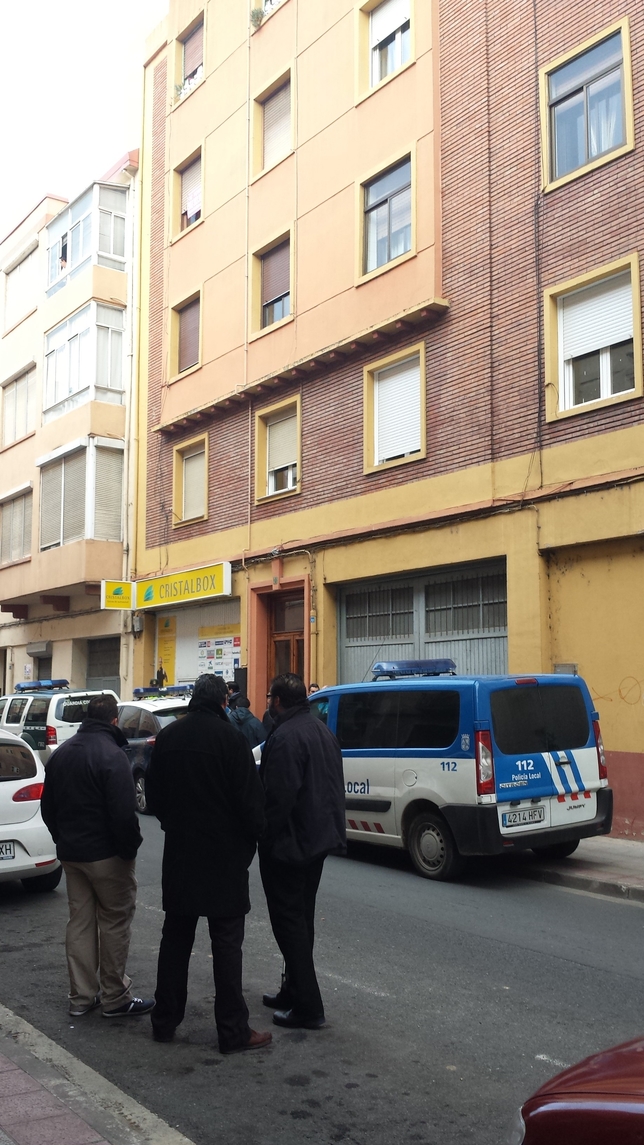 La niña había sido retenida durante horas en una vivienda de la calle Ciudad de Toledo.