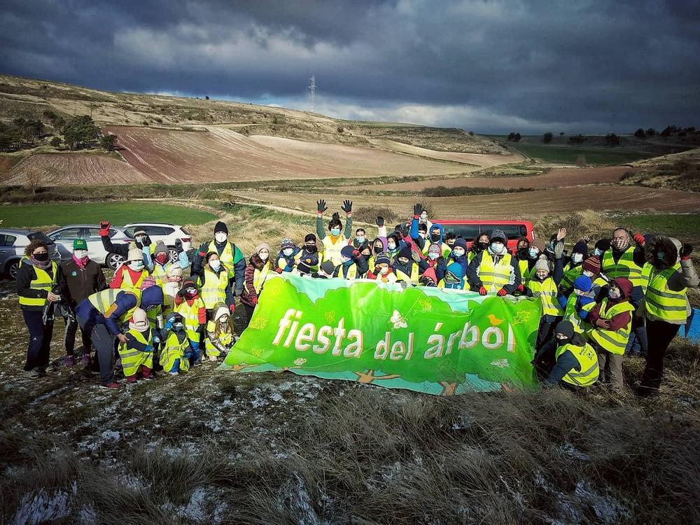 Marzo echa raíces con 5.000 árboles más en Burgos