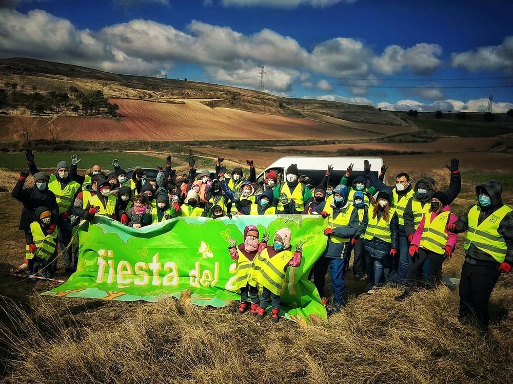 Marzo echa raíces con 5.000 árboles más en Burgos