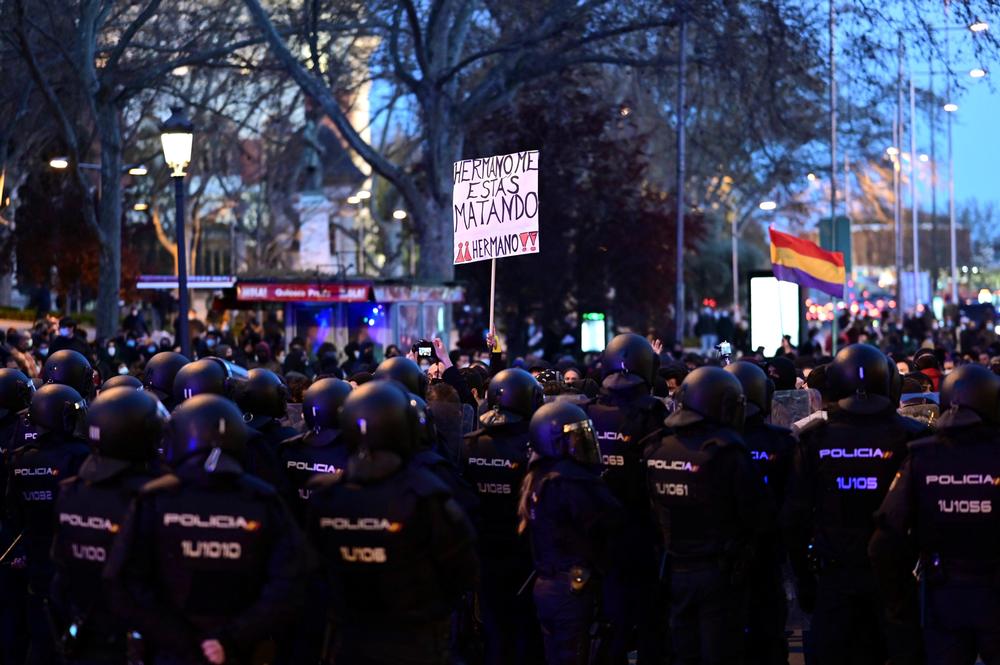 MANIFESTACIÁ“N EN MADRID  / VÁ­CTOR LERENA