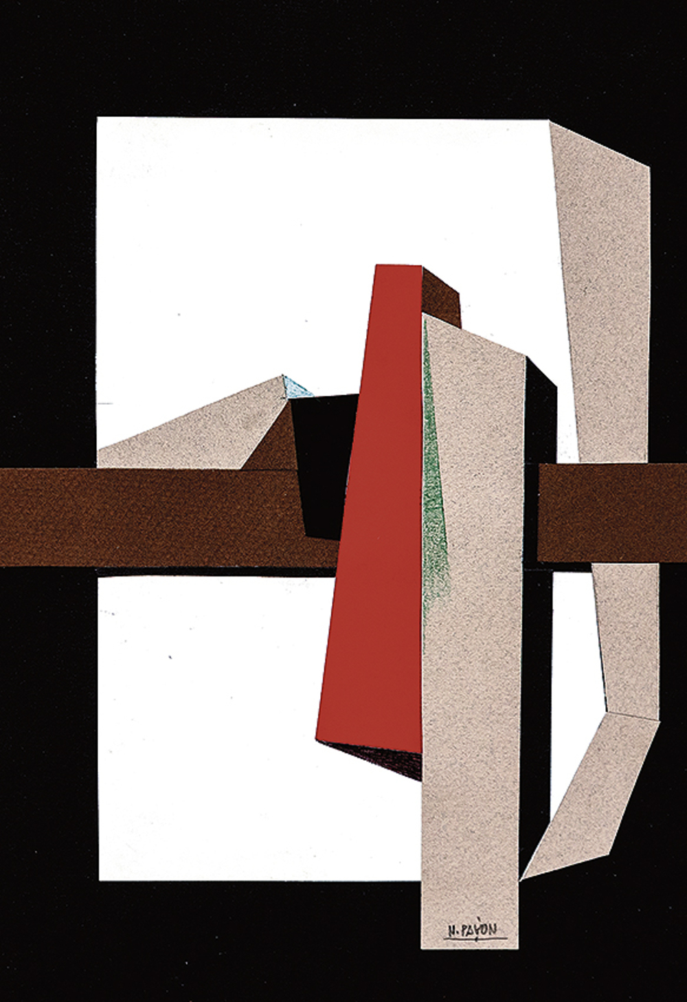 Cruciforme. Collage.  / Diario de Burgos