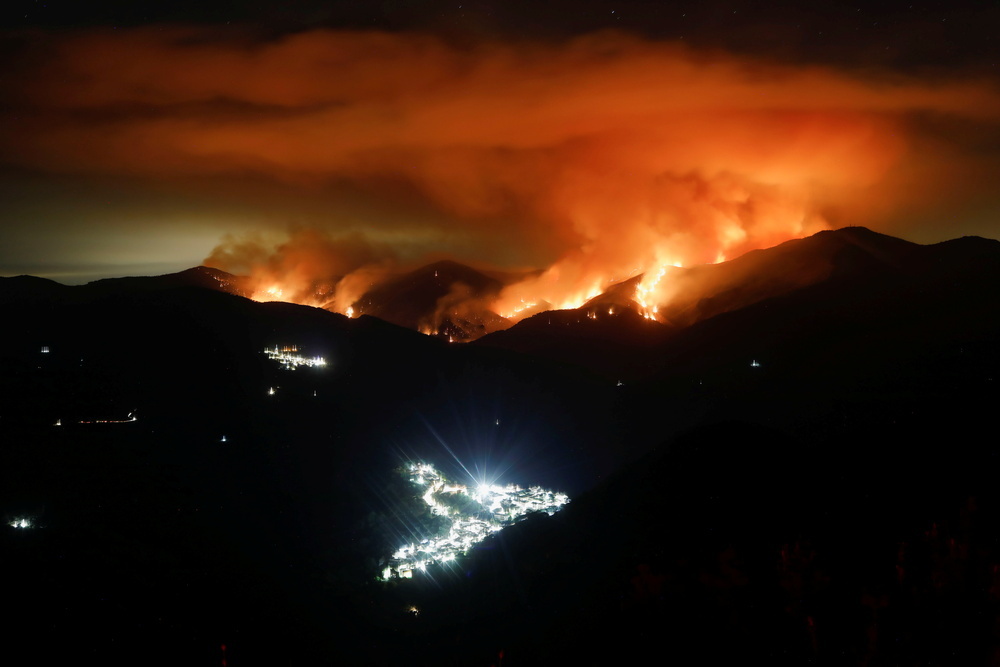 El incendio de Málaga da una tregua para poder trabajar