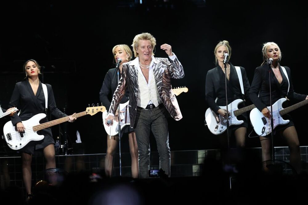 Concierto de Rod Stewart en Madrid