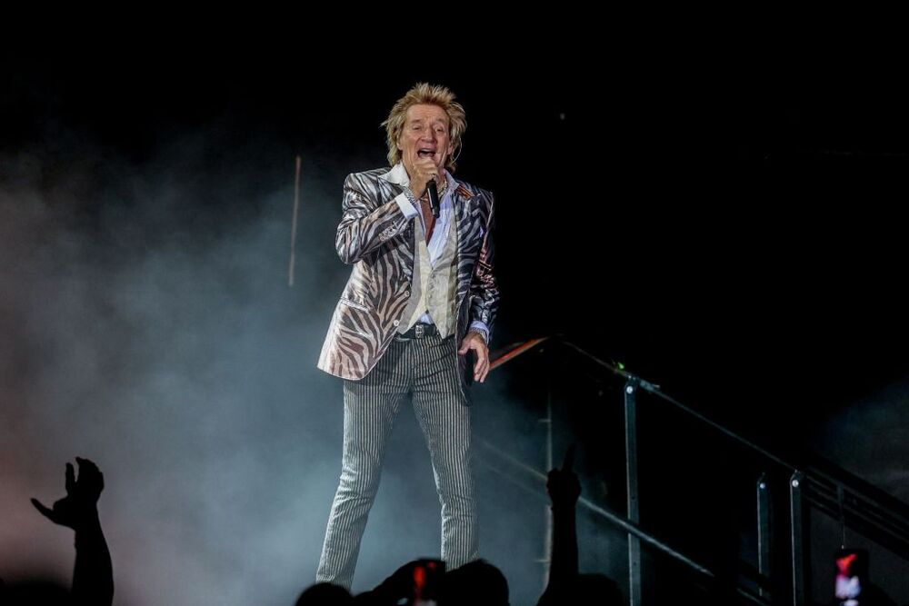 Rod Stewart actúa en Madrid  / RICARDO RUBIO