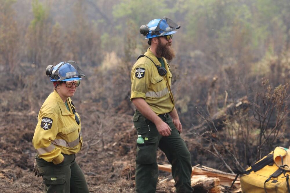 Canada Wildfires continue to impact US air quality  / ALBERTA WILDFIRE HANDOUT