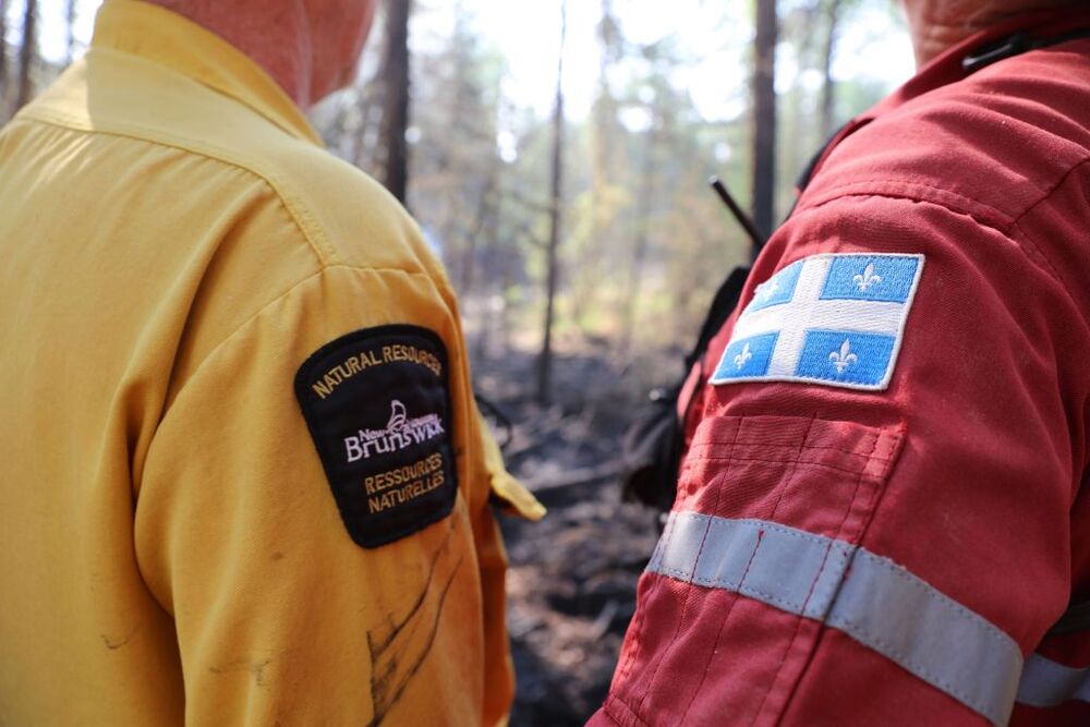 Canada Wildfires continue to impact US air quality  / ALBERTA WILDFIRE HANDOUT