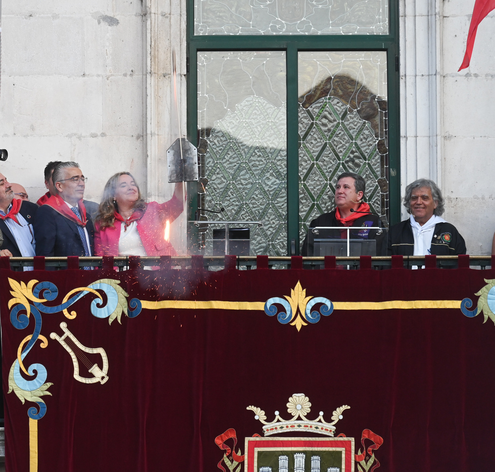 Sampedros 2023. Las fiestas de Burgos acaban de arrancar.  / RICARDO ORDÓÑEZ (ICAL)