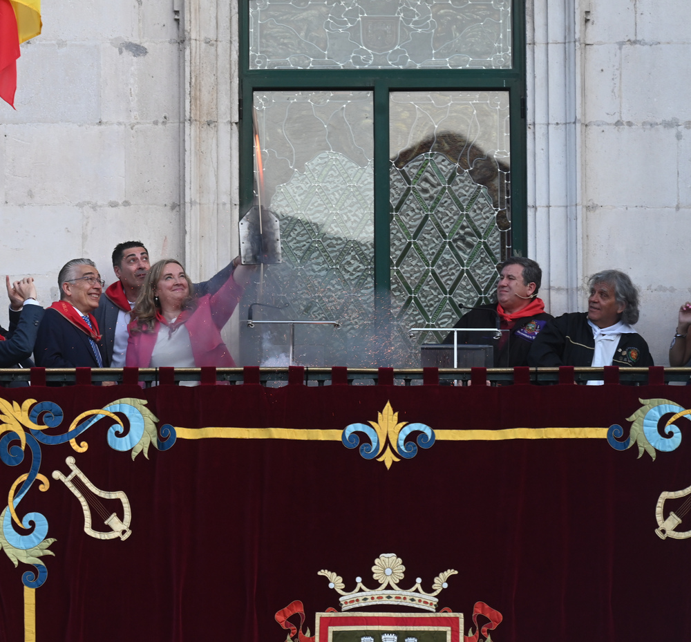 Sampedros 2023. Las fiestas de Burgos acaban de arrancar.  / RICARDO ORDÓÑEZ (ICAL)