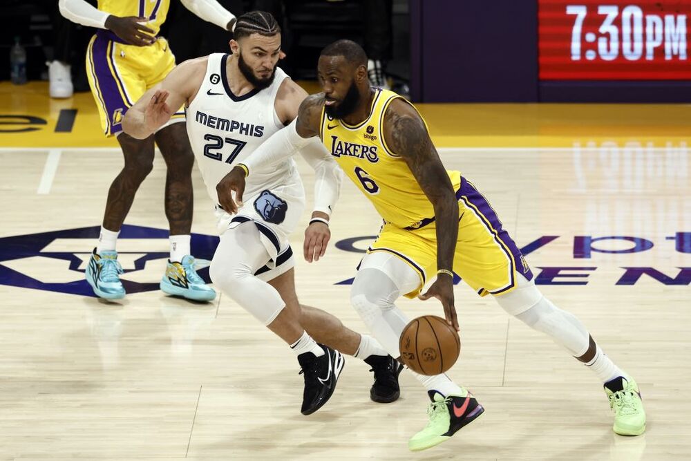 NBA Playoffs - Memphis Grizzlies at Los Angeles Lakers  / ETIENNE LAURENT