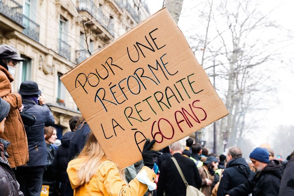 Mobilization in France against the government's reform of pensions  / TERESA SUAREZ