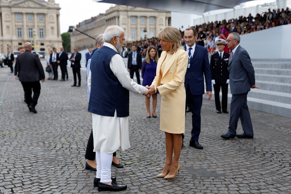 Military Parade marks Bastille Day celebrations in Paris	  / EFE