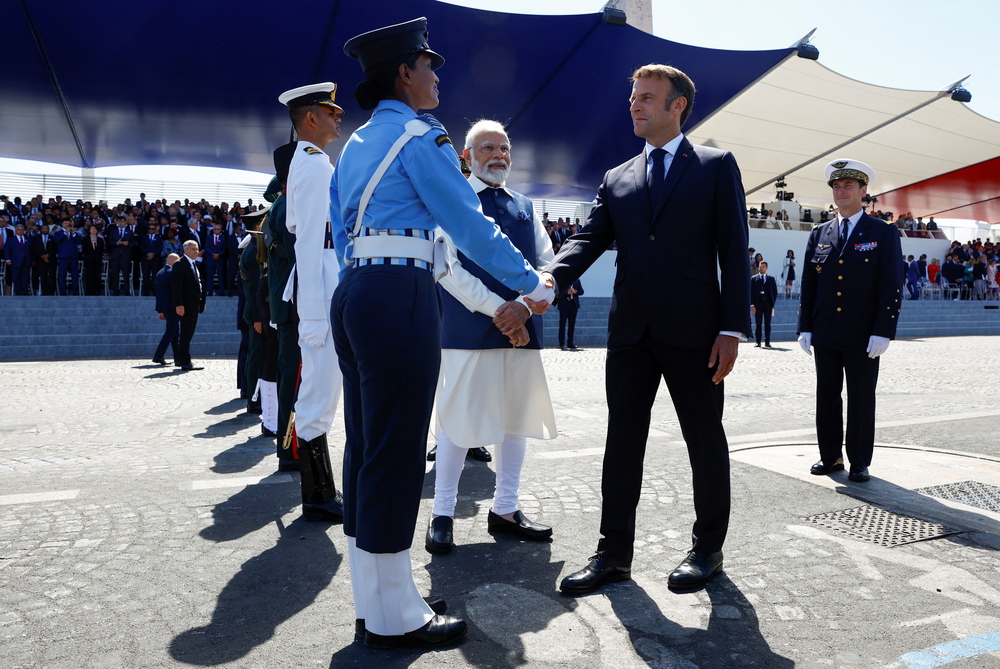 Military Parade marks Bastille Day celebrations in Paris	  / EFE