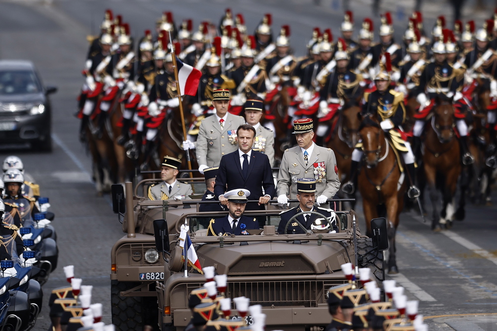 Military Parade marks Bastille Day celebrations in Paris  / EFE