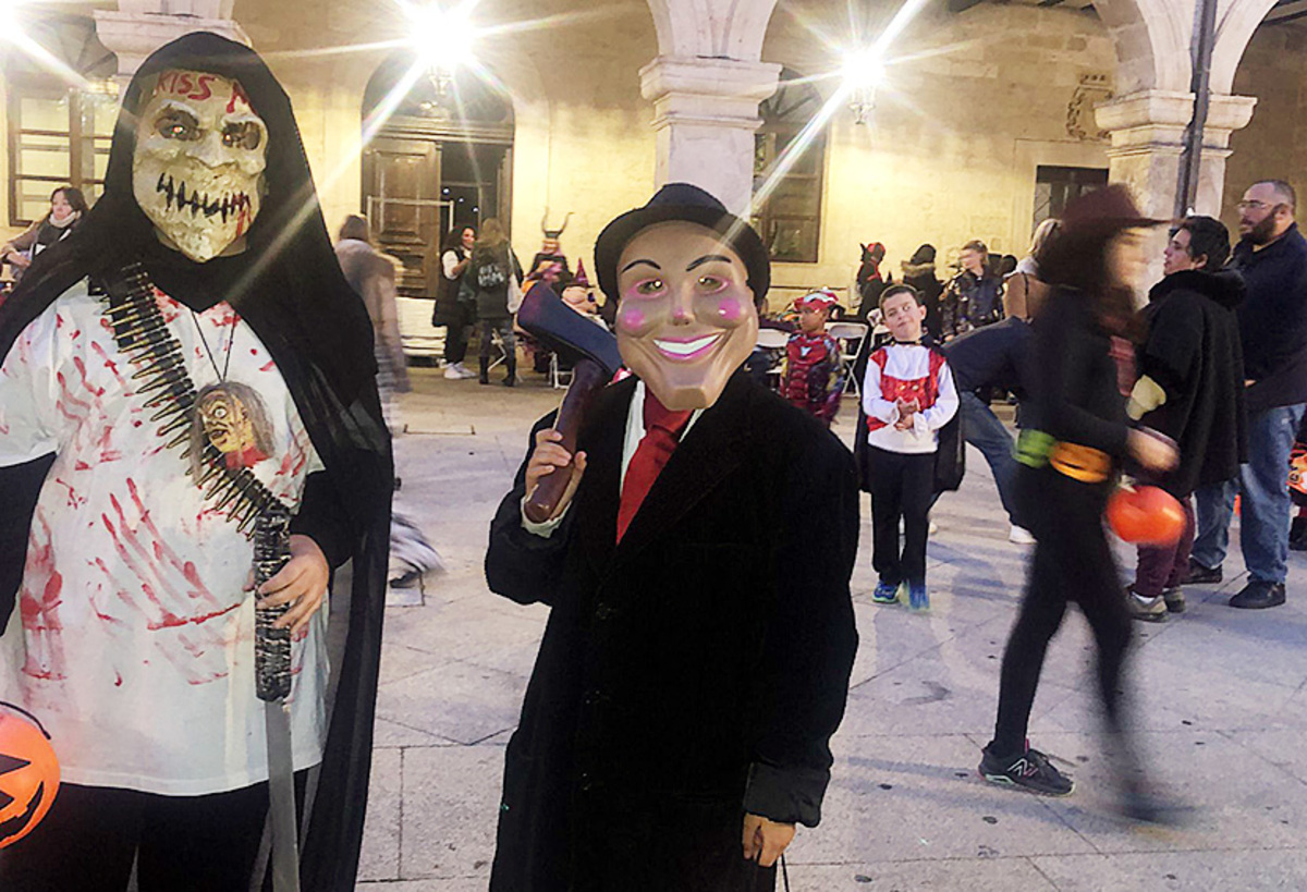 Halloween en Villarcayo.  / DB