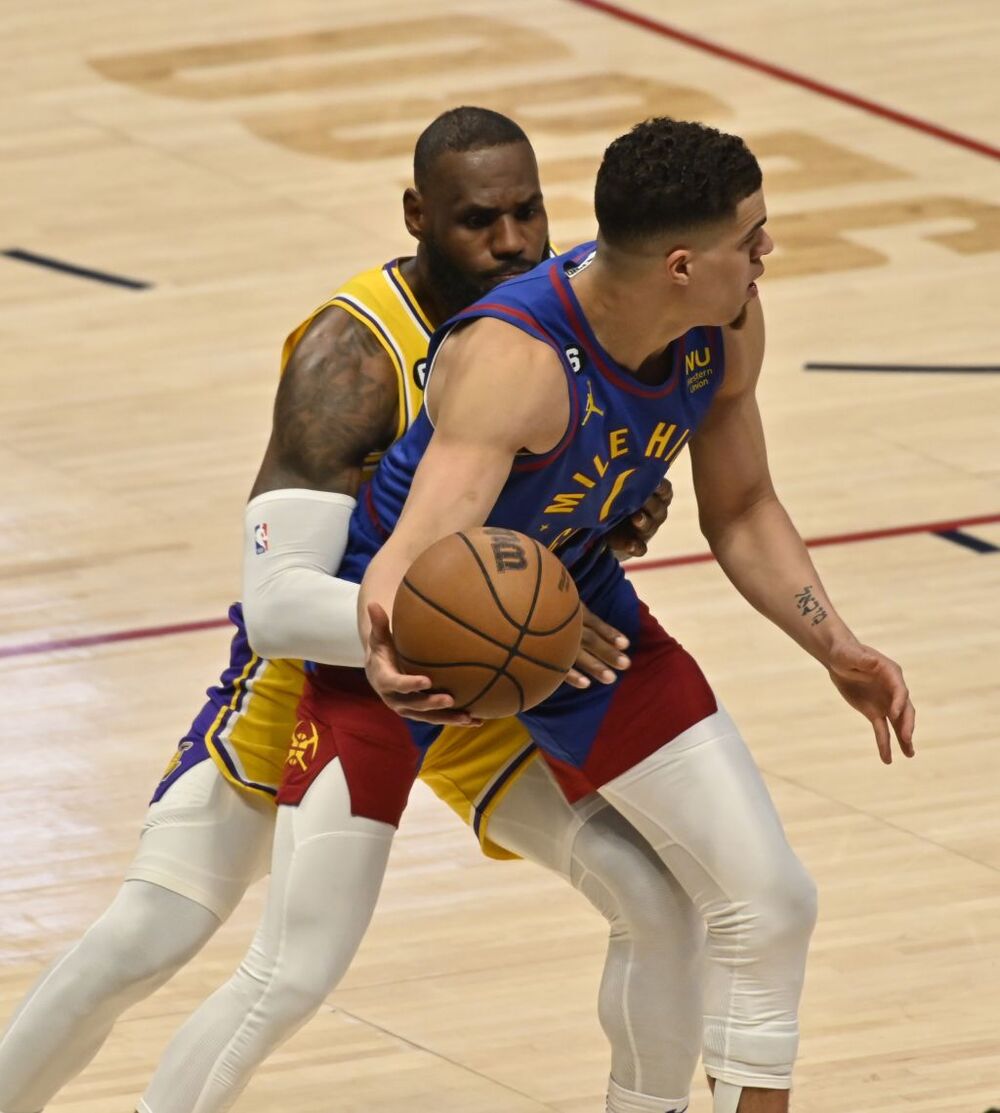 NBA Western Conference Finals - Los Angeles Lakers at Denver Nuggets  / BOB PEARSON