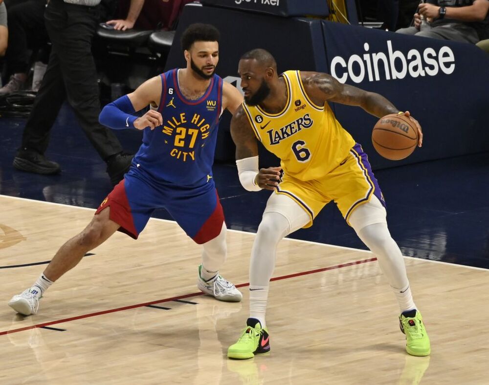 NBA Western Conference Finals - Los Angeles Lakers at Denver Nuggets  / BOB PEARSON