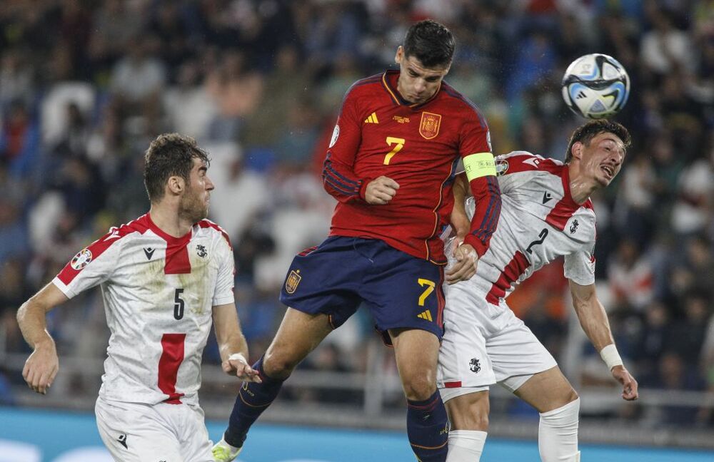 UEFA Euro 2024 Qualifiers - Georgia vs Spain  / DAVID MDZINARISHVILI