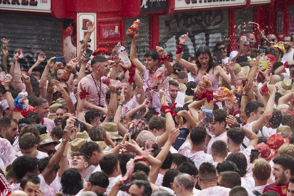 Chupinazo de inicio de los Sanfermines de 2023  / EDUARDO SANZ