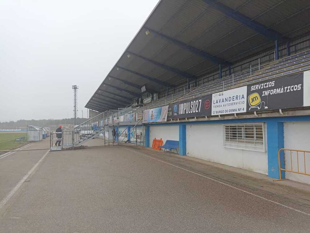 El Estadio Juan Carlos Higuero, listo para la Copa del Rey