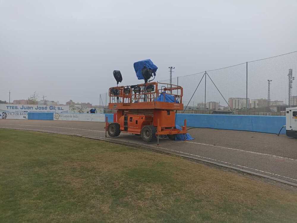 El Estadio Juan Carlos Higuero, listo para la Copa del Rey