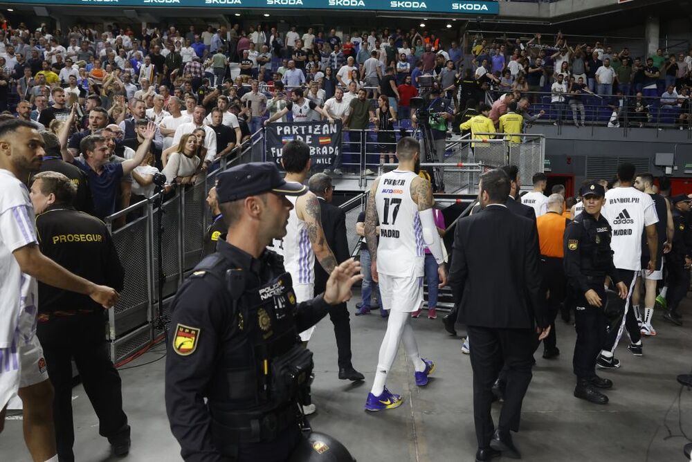 Real Madrid - Partizan Belgrado  / JUAN CARLOS HIDALGO