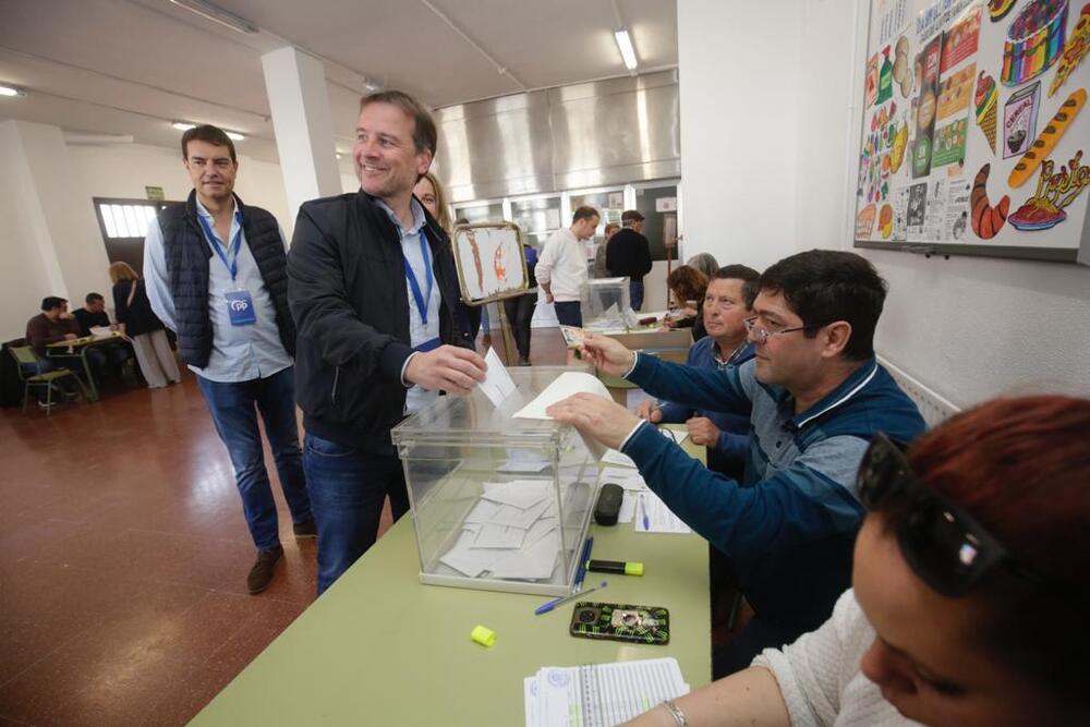 Borja Suárez, presidente del PP de Burgos y número 2 de la lista a la Alcaldía.  / ALBERTO RODRIGO