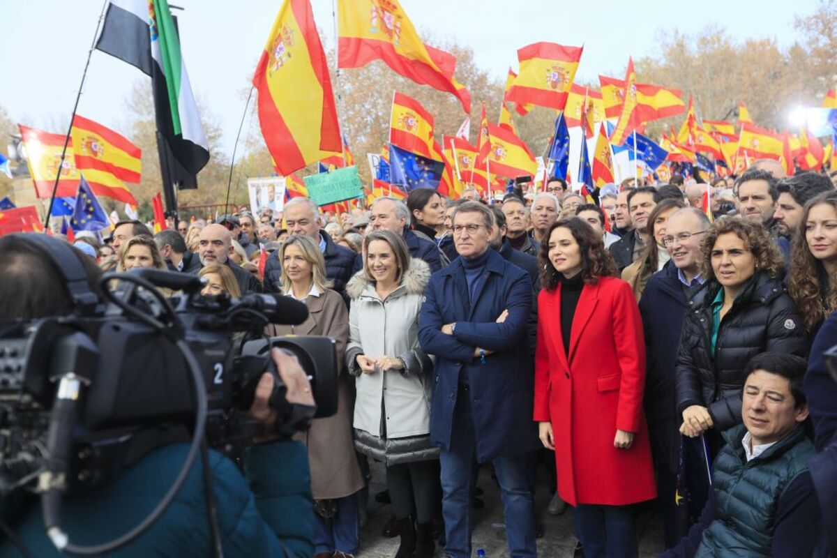 Acto en defensa de la Constitución y la igualdad organizado por el PP  / FERNANDO ALVARADO