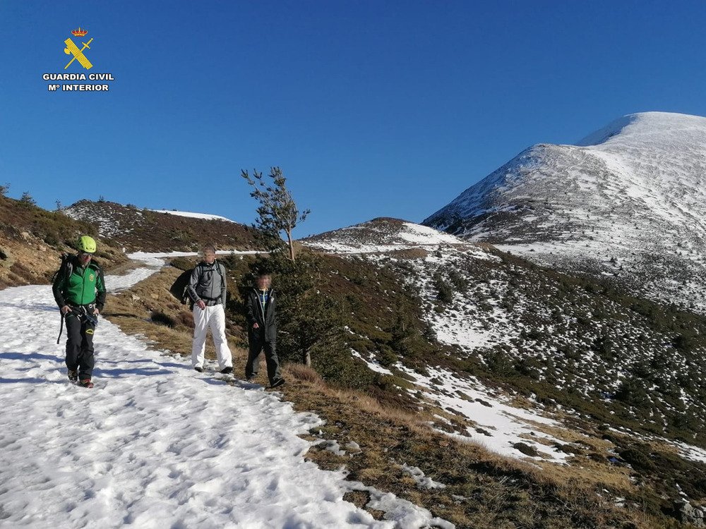 Rescatan a dos mirandeses que ascendían al pico San Lorenzo