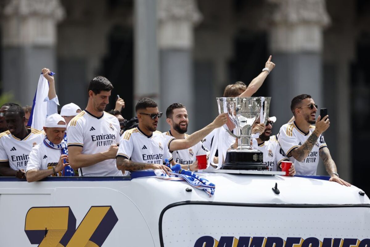 El Real Madrid celebra su trigésimo sexta Liga  / RODRIGO JIMÉNEZ