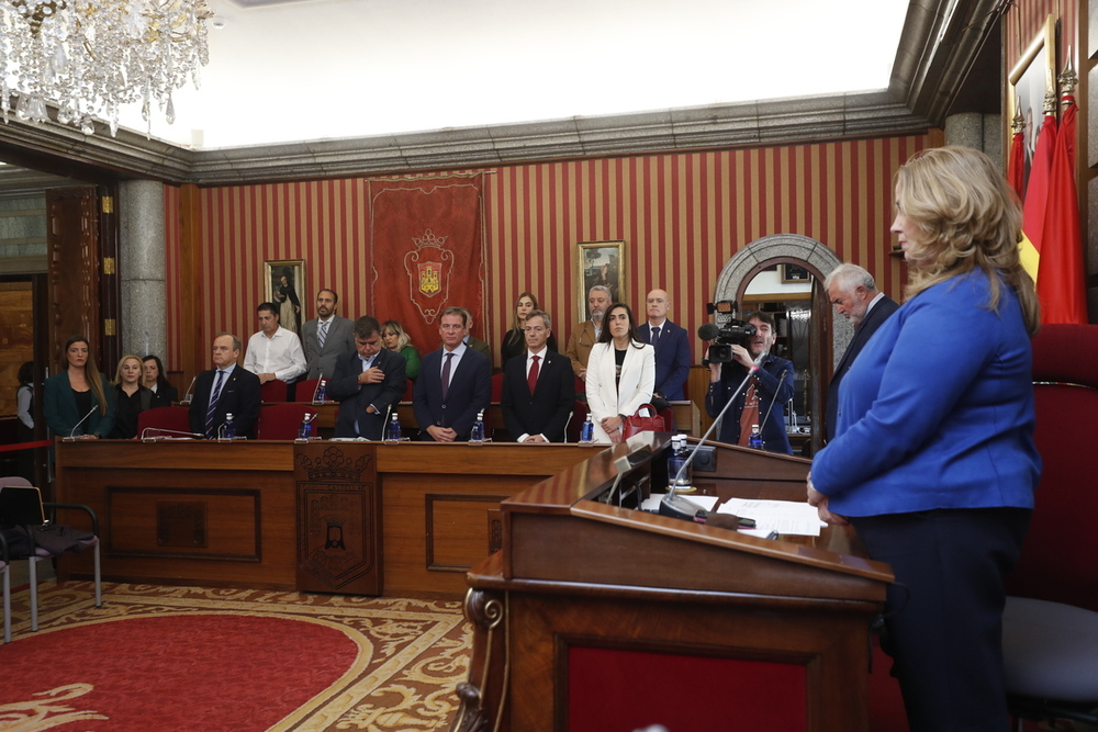 Un momento de la sesión plenaria.  / ALBERTO RODRIGO