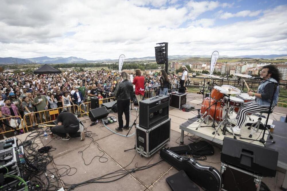 El escenario de Diario de Burgos en el Castillo fue una de las novedades.