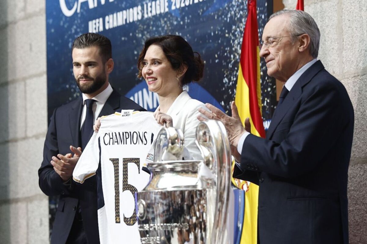 El Real Madrid celebra su 15º título de la Liga de Campeones  / RODRIGO JIMÉNEZ