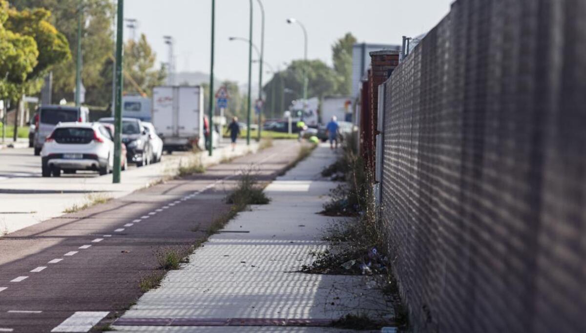 Ruinas y abandono ensombrecen la remodelación del polígono industrial Burgos Este.  / PATRICIA