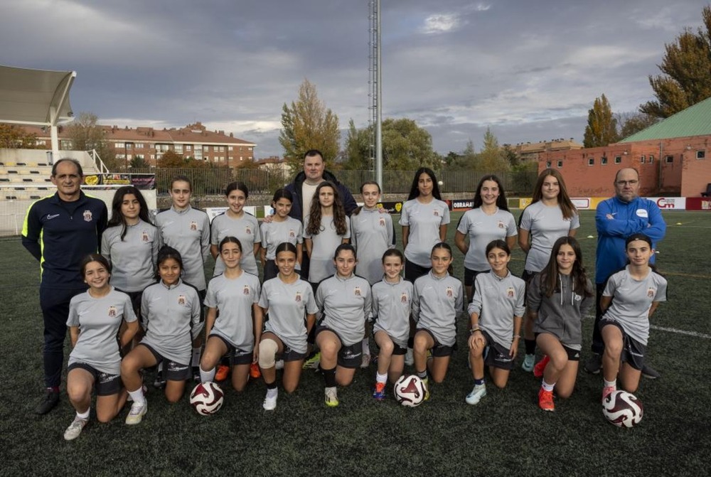 Formación del conjunto infantil.