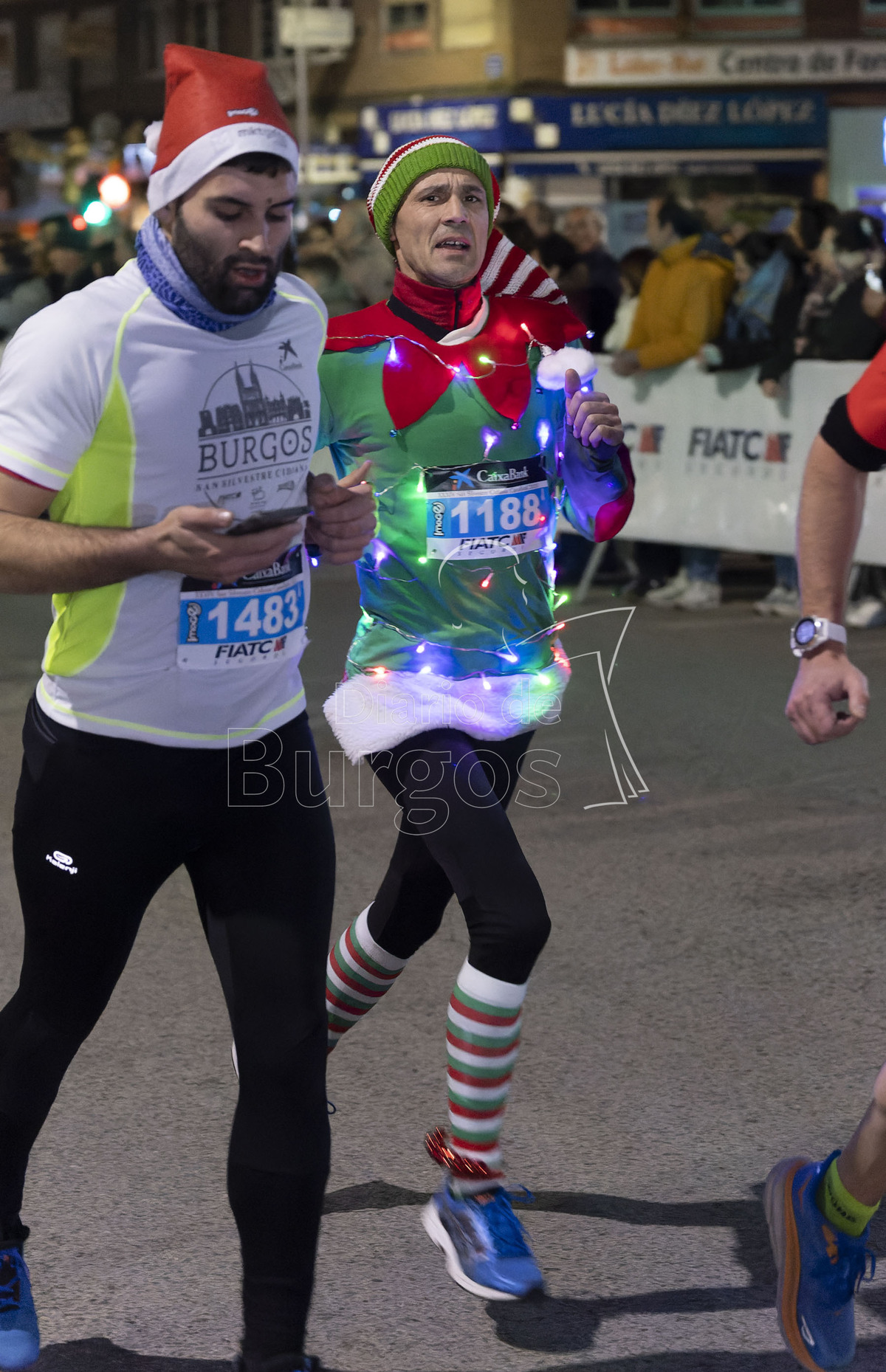 Burgos reúne a 6.000 participantes en la San Silvestre Cidiana 2023.  / LUIS LÓPEZ ARAICO