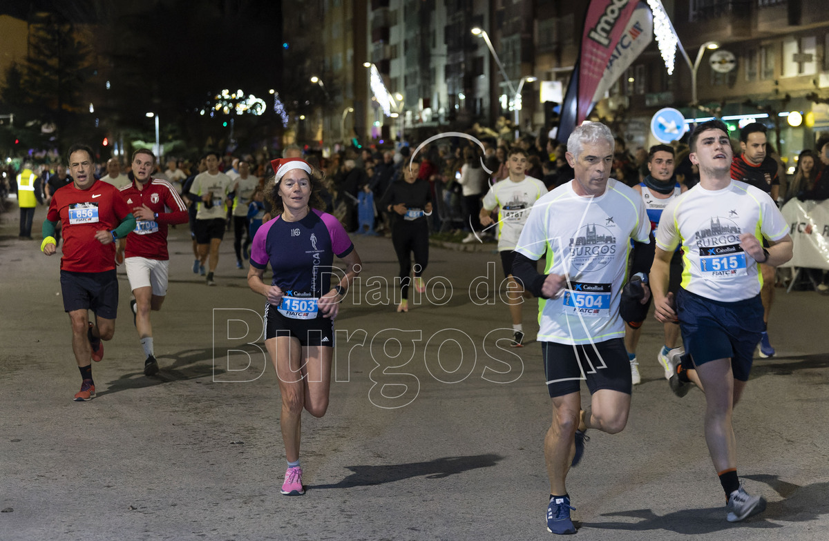 Burgos reúne a 6.000 participantes en la San Silvestre Cidiana 2023.  / LUIS LÓPEZ ARAICO