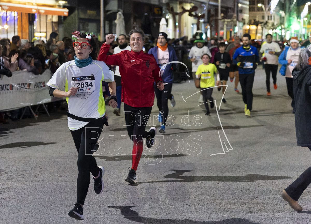 Burgos reúne a 6.000 participantes en la San Silvestre Cidiana 2023.  / LUIS LÓPEZ ARAICO