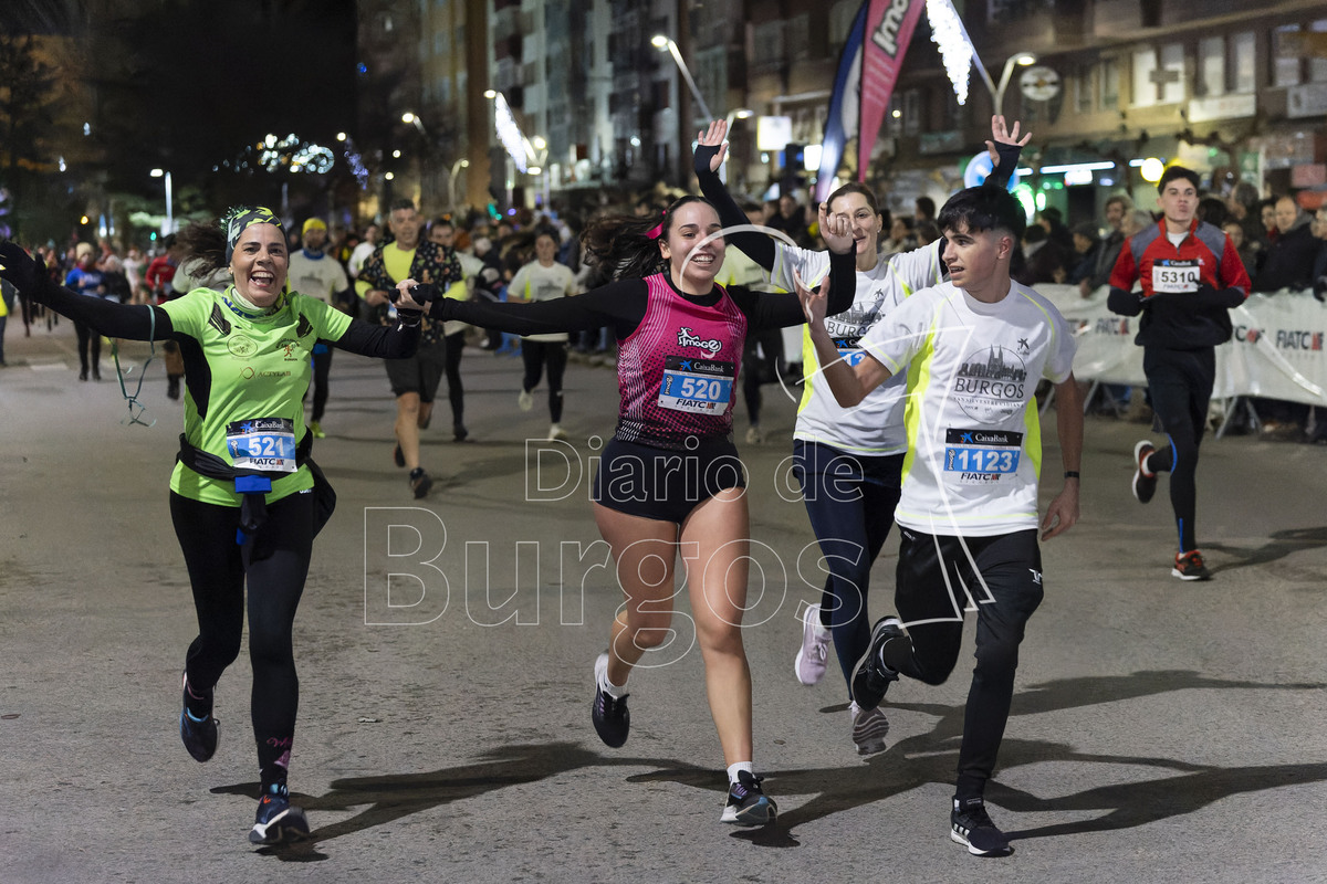 Burgos reúne a 6.000 participantes en la San Silvestre Cidiana 2023.  / LUIS LÓPEZ ARAICO