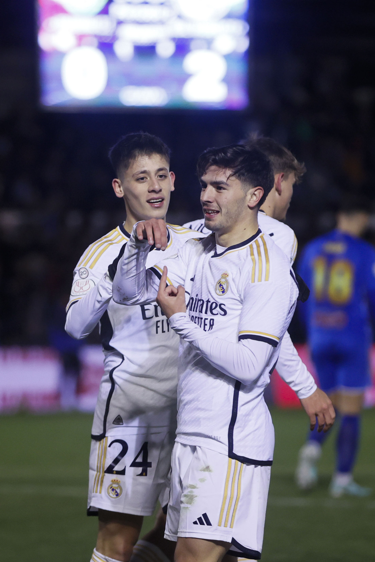 Arandina-Real Madrid, en imágenes.  / MARISCAL
