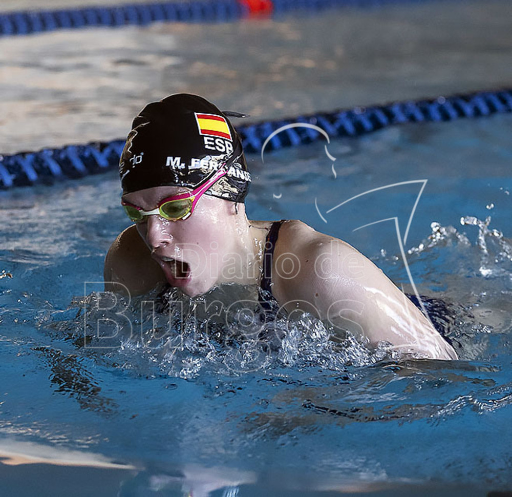 Marta Fernández Infante, nadadora paralímpica burgalesa. 