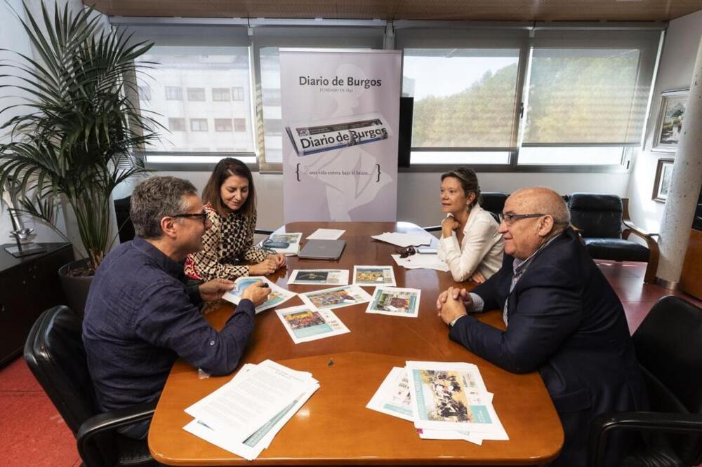 Alberto Rodrigo, Marina Blanco, Mercedes Rodríguez y José María Sendino, jurado del certamen en esta edición del concurso 'Mi pueblo es el mejor. La foto del verano'.