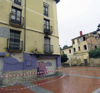 El Casco Viejo de Miranda suma 5 edificios por derribar