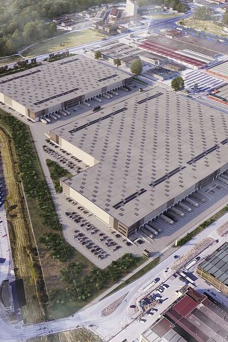 El mayor almacén logístico de Burgos capital estará ubicado en La Ventilla.