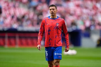 Lenglet, cinco partidos KO por dos esguinces de rodilla y tobillo