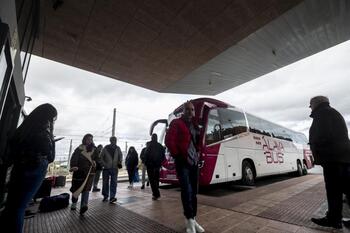 Más buses de Miranda a Vitoria, pero se estancan hacia Burgos