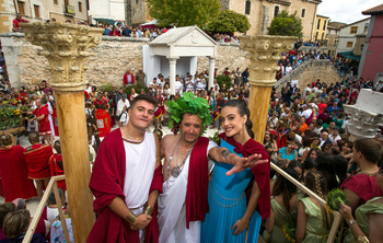 Baños de Valdearados recupera la tradición romana