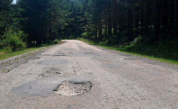 La carretera de Neila a Huerta cierra el lunes para su arreglo